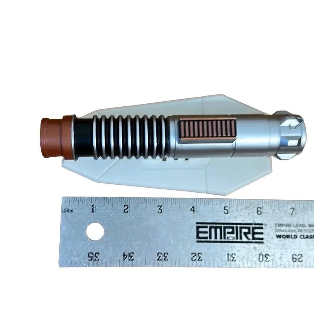 Miniature Star Wars Luke Skywalker mounted display light saber - partial